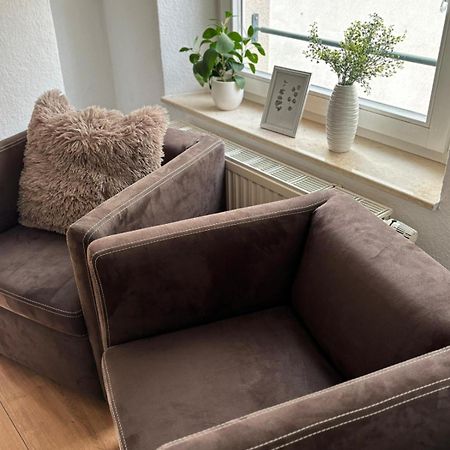Malerische Maisonettewohnung Mit Zwei Balkonen Plauen Extérieur photo
