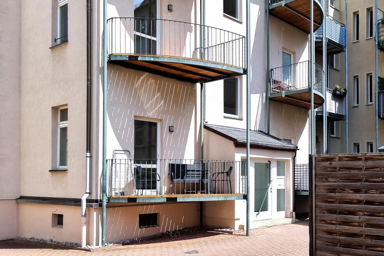 Malerische Maisonettewohnung Mit Zwei Balkonen Plauen Extérieur photo